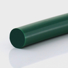Polyurethane round section belt 88 ShA green smooth Ø 2mm